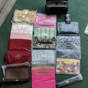 Miche purse with shells